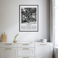 Lafayette, California Travel B&W Poster
