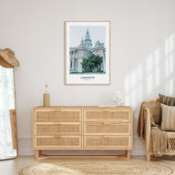 Lafayette, Indiana Portrait Color Poster