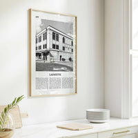 Lafayette Print Black and White Louisiana, Lafayette Wall Art, Lafayette Poster, Lafayette Photo, Lafayette Wall Décor, USA, United States