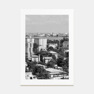 Lagos, Nigeria Photo B&W Poster