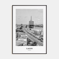 Lagos, Nigeria Portrait B&W No 2 Poster