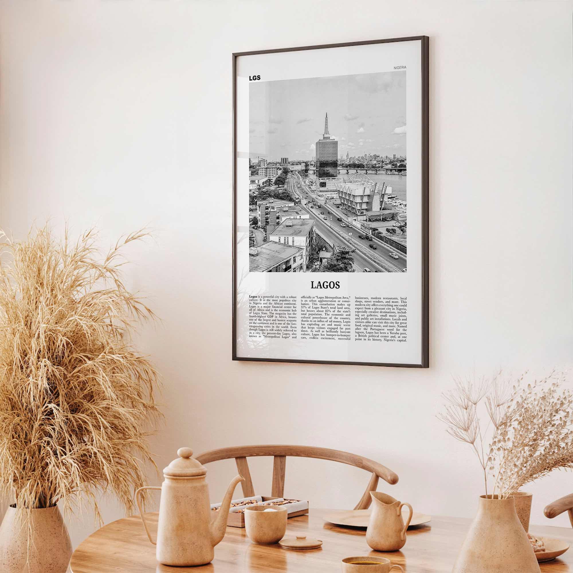 Lagos Print Black and White Nigeria No 2, Lagos Wall Art, Lagos Poster, Lagos Photo, Lagos Wall Decor, City Art Print, Èkó, Sahara, Africa