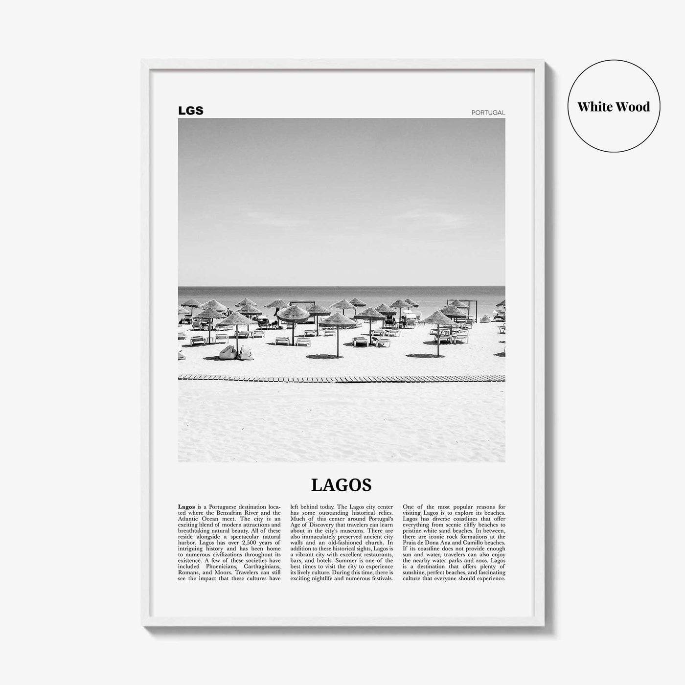 Lagos Print Black and White Portugal, Lagos Wall Art, Lagos Poster, Lagos Photo, Lagos Wall Décor, Portugal, Portuguesa