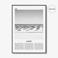 Lagos Print Black and White Portugal, Lagos Wall Art, Lagos Poster, Lagos Photo, Lagos Wall Décor, Portugal, Portuguesa