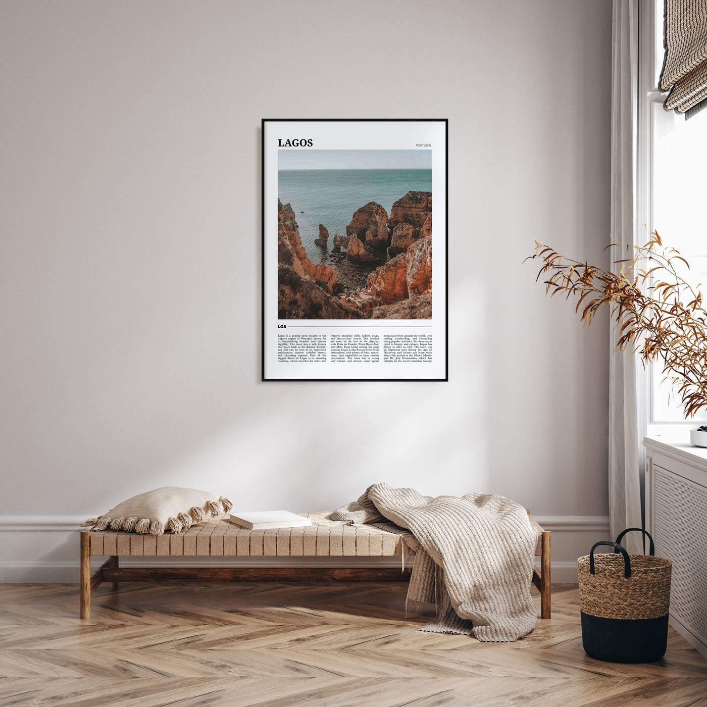 Lagos, Portugal Travel Color Poster