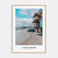 Laguna Beach Portrait Color No 1 Poster