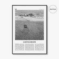 Laguna Beach Print Black and White No 2, Laguna Beach Wall Art, Laguna Beach Poster, Laguna Beach Photo, California, USA, United States