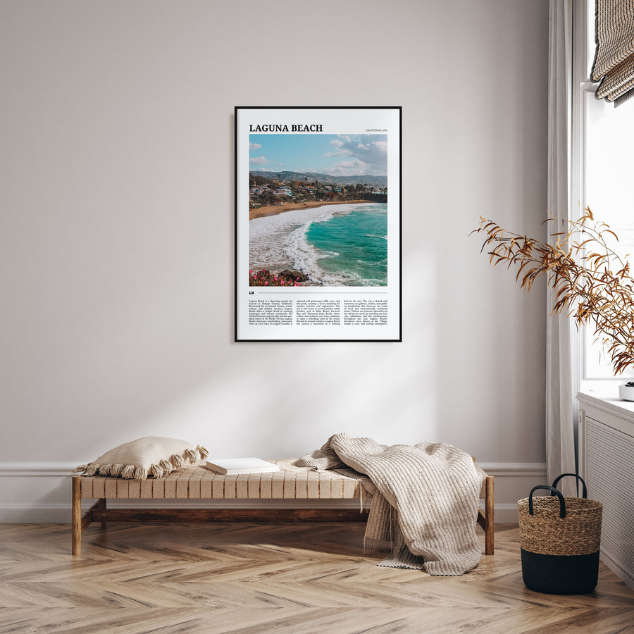 Laguna Beach Travel Color No 2 Poster