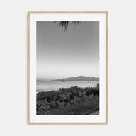 Lahaina Photo B&W Poster
