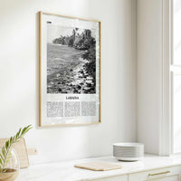 Lahaina Print Black and White, Lahaina Wall Art, Lahaina Poster, Lahaina Photo, Lahaina Map, Lahaina Wall Decor, Hawaii, USA