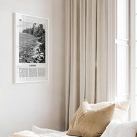 Lahaina Print Black and White, Lahaina Wall Art, Lahaina Poster, Lahaina Photo, Lahaina Map, Lahaina Wall Decor, Hawaii, USA