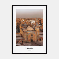 Lahore Portrait Color Poster