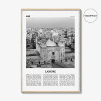 Lahore Print Black and White No 2, Lahore Wall Art, Lahore Poster, Lahore Photo, Lahore Wall Decor, Pakistan, لاہور لہور, Punjab City, Asia