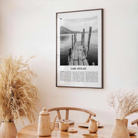 Lake Atitlan Print Black and White, Lake Atitlán Wall Art, Lake Atitlán Poster, Lake Atitlán Photo, Lake Atitlán Wall Décor, Guatemala