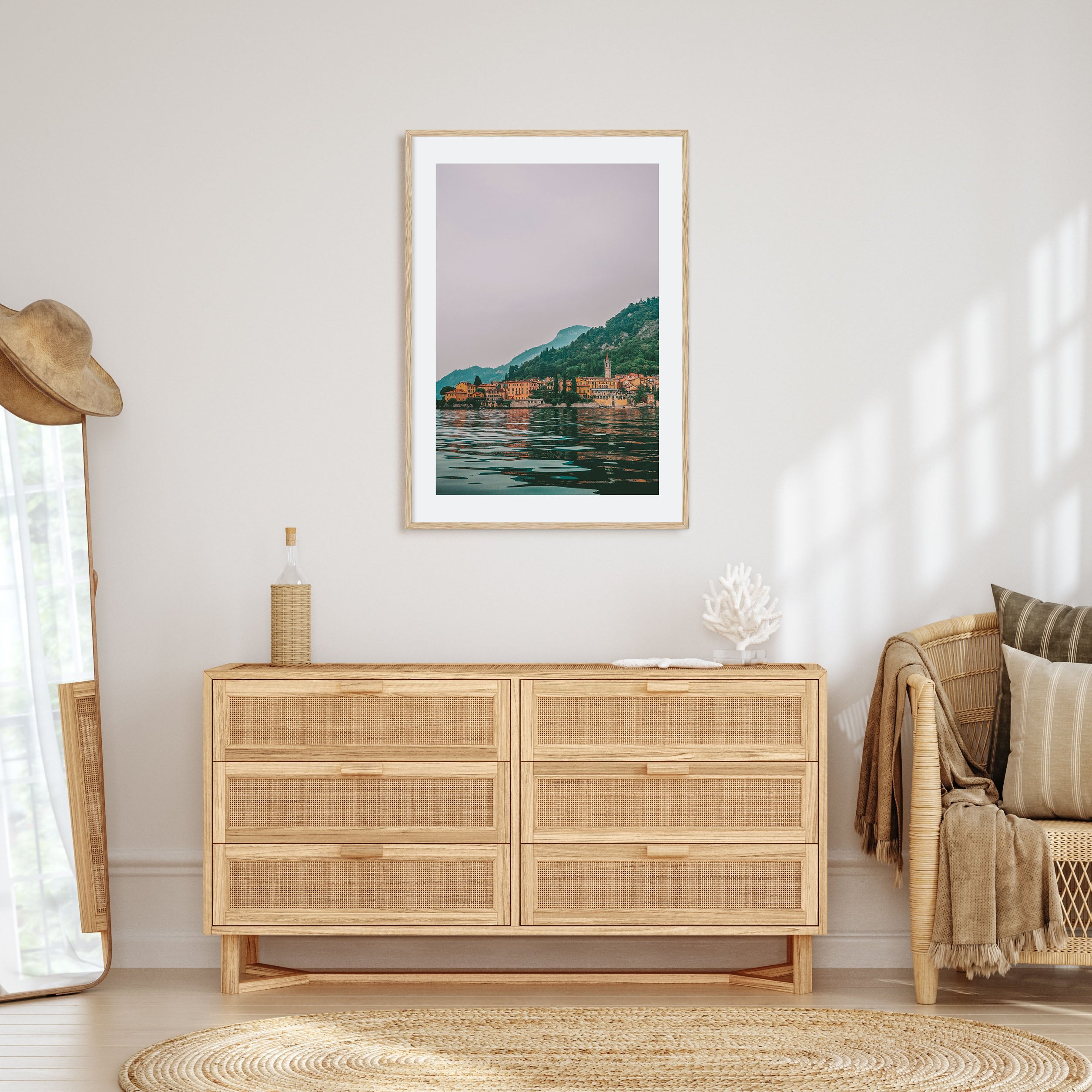 Lake Como Photo Color No 2 Poster