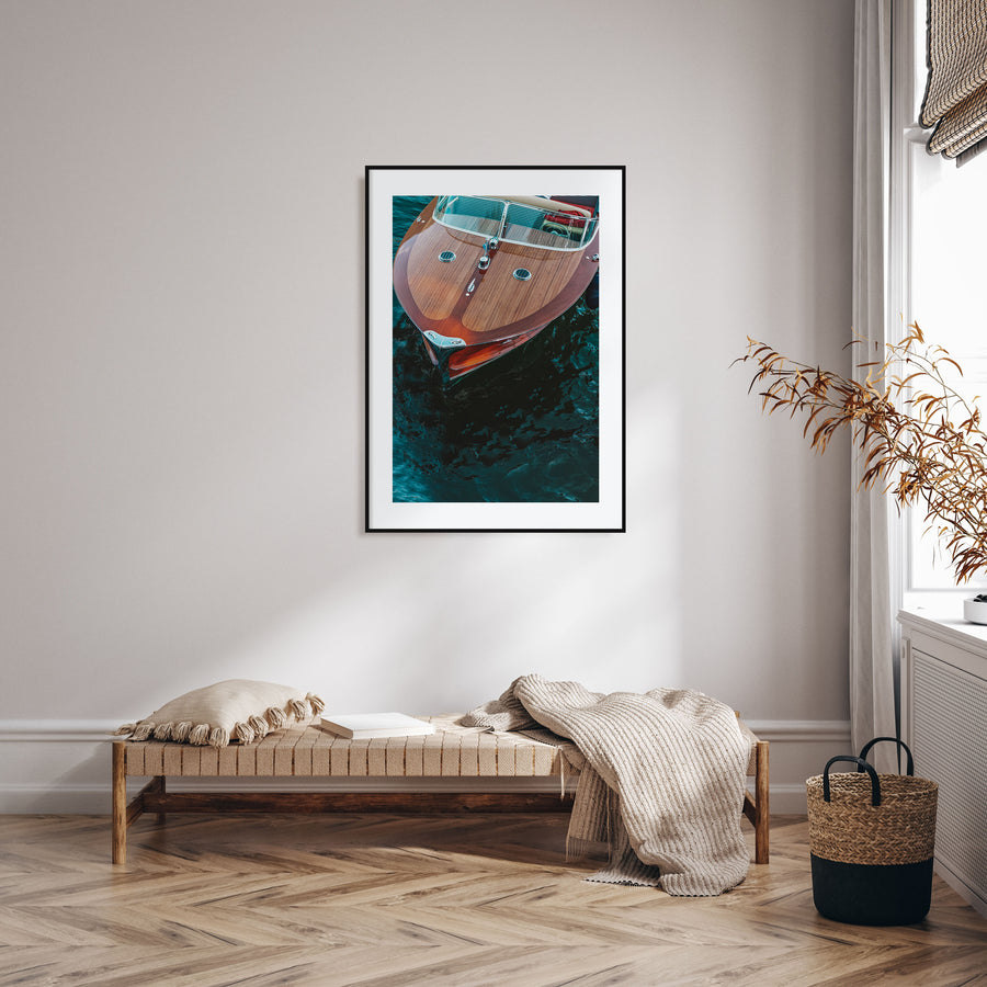 Lake Como Photo Color No 3 Poster