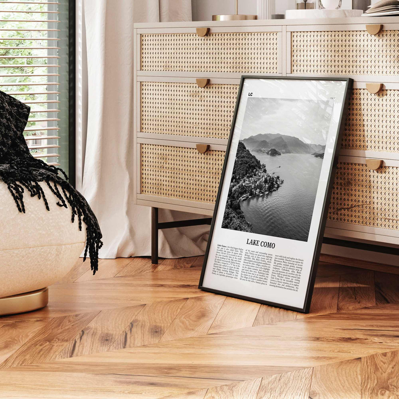 Lake Como Print Black and White, Lake Como Wall Art, Lake Como Poster, Lake Como Photo, Lake Como Wall Décor, Lake Como Map, Italy, Italia