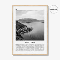 Lake Como Print Black and White, Lake Como Wall Art, Lake Como Poster, Lake Como Photo, Lake Como Wall Décor, Lake Como Map, Italy, Italia