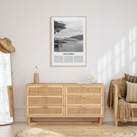 Lake George Travel B&W Poster