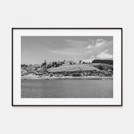 Lake Gregory Landscape B&W Poster