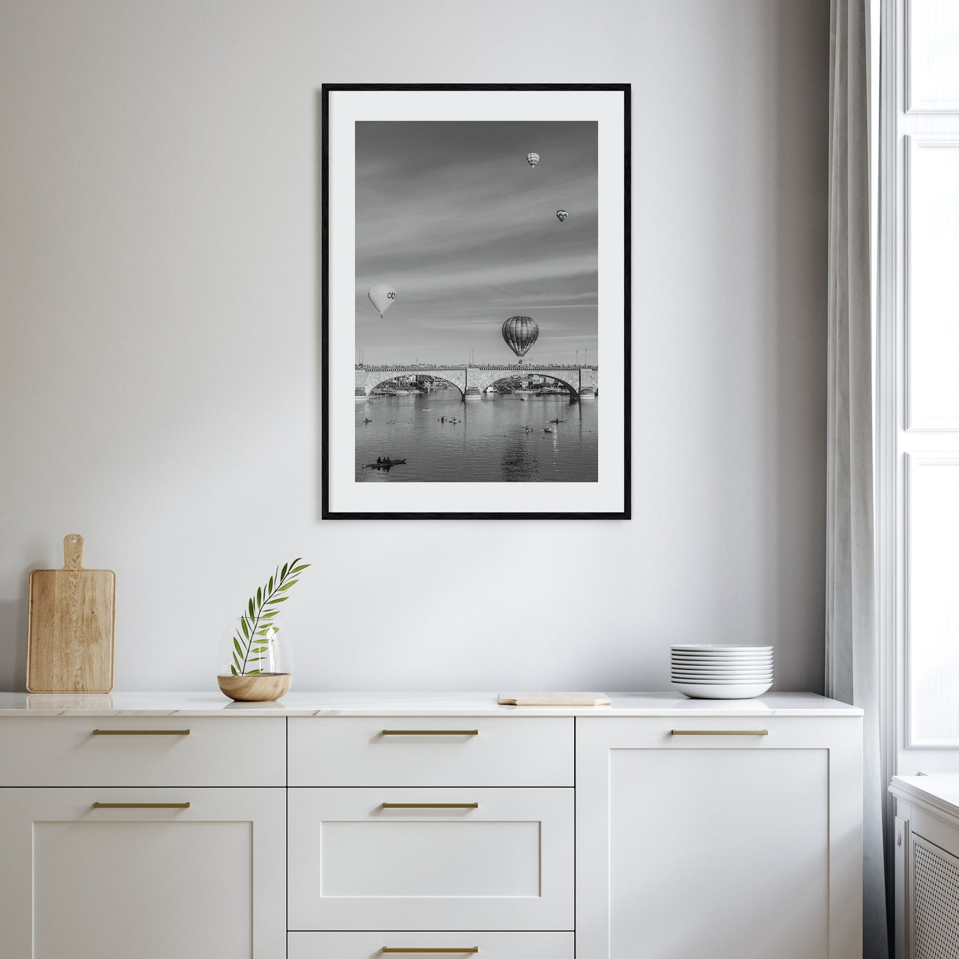Lake Havasu City Photo B&W Poster