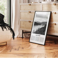 Lake Louise Print Black and White No 1, Lake Louise Wall Art, Lake Louise Poster, Lake Louise Photo, Lake Louise Wall Décor, Alberta, Canada