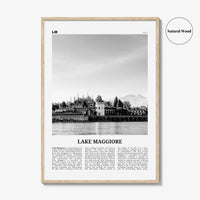 Lake Maggiore Print Black and White, Lake Maggiore Wall Art, Lake Maggiore Poster, Lake Maggiore Photo, Wall Décor, Italy, Switzerland