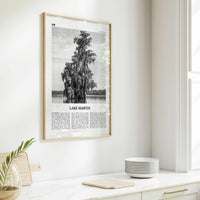 Lake Martin Print Black and White No 2, Lake Martin Wall Art, Lake Martin Poster, Lake Martin Photo, Lake Martin Wall Décor, Alabama, USA