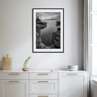 Lake Michigan Photo B&W No 2 Poster