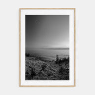 Lake Michigan Photo B&W No 3 Poster