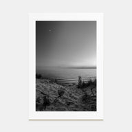 Lake Michigan Photo B&W No 3 Poster
