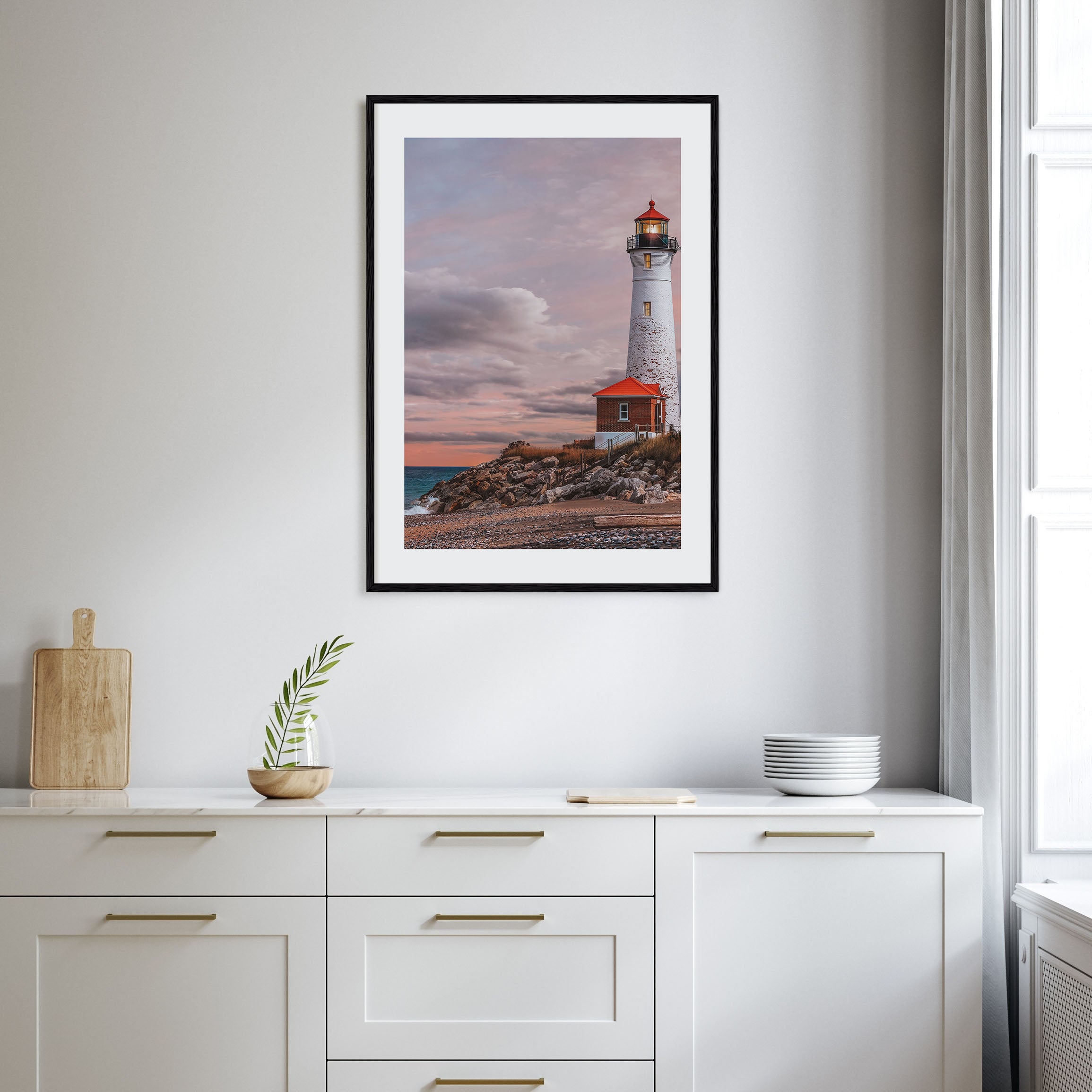 Lake Michigan Photo Color No 2 Poster