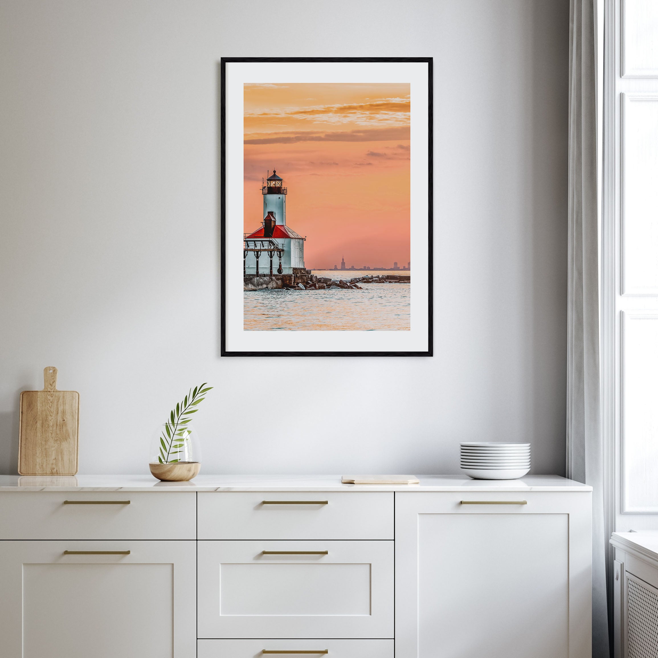 Lake Michigan Photo Color No 3 Poster