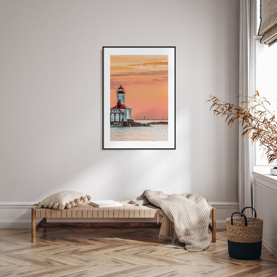 Lake Michigan Photo Color No 3 Poster