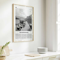 Lake Minnewanka Print Black and White, Lake Minnewanka Wall Art, Lake Minnewanka Poster, Lake Minnewanka Photo, Lake Minnewanka Wall Décor