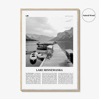 Lake Minnewanka Print Black and White, Lake Minnewanka Wall Art, Lake Minnewanka Poster, Lake Minnewanka Photo, Lake Minnewanka Wall Décor