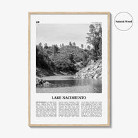 Lake Nacimiento Print Black and White, Lake Nacimiento Wall Art, Lake Nacimiento Poster, Lake Nacimiento Photo, Lake Nacimiento Wall Décor
