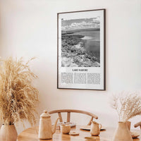 Lake Nakuru Print Black and White, Lake Nakuru Wall Art, Lake Nakuru Poster, Lake Nakuru Photo, Lake Nakuru Wall Décor, Kenya