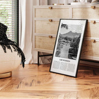 Lake Nicaragua Print Black and White, Lake Nicaragua Wall Art, Lake Nicaragua Poster, Lake Nicaragua Photo, Lake Nicaragua Wall Décor