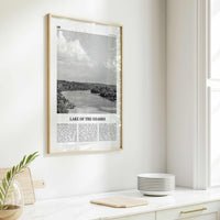 Lake of the Ozarks Print Black and White, Lake of the Ozarks Wall Art, Lake of the Ozarks Poster, Lake of the Ozarks Photo, Missouri, USA