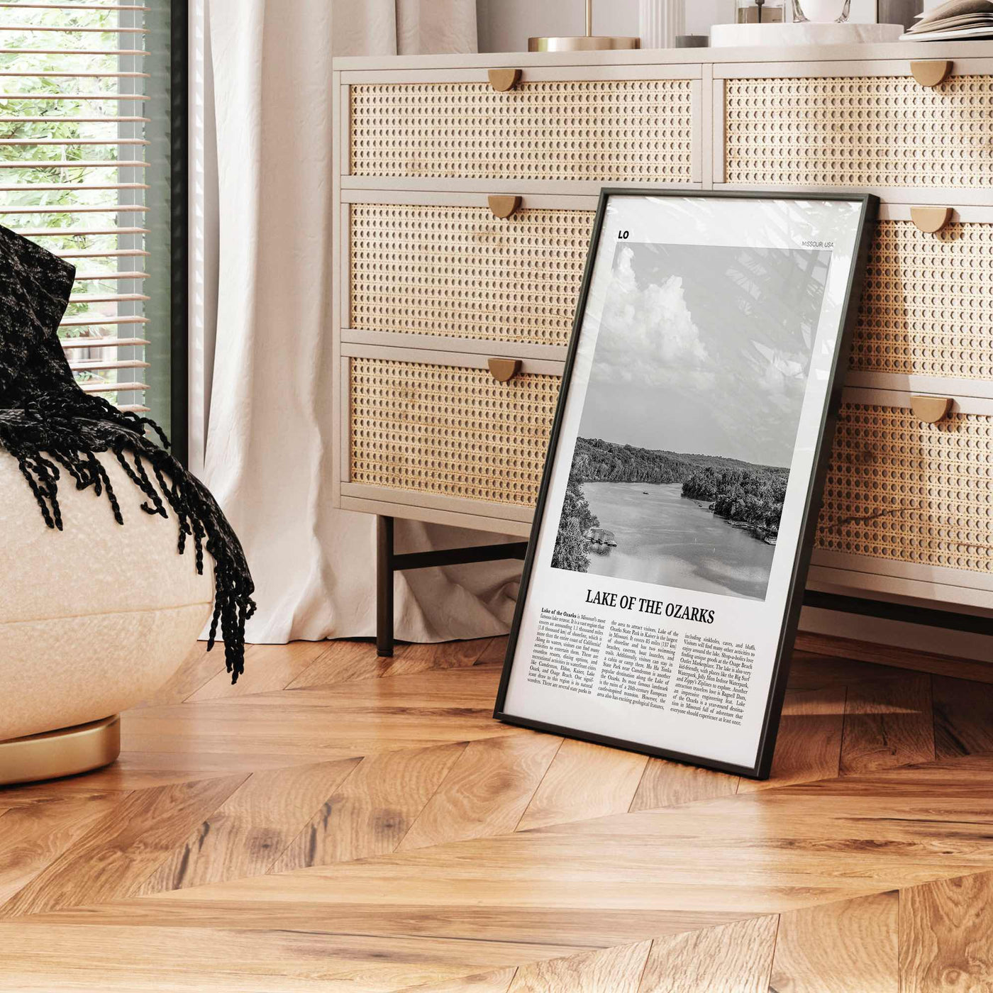 Lake of the Ozarks Print Black and White, Lake of the Ozarks Wall Art, Lake of the Ozarks Poster, Lake of the Ozarks Photo, Missouri, USA