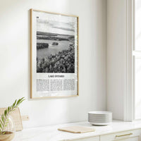 Lake Ontario Print Black and White, Lake Ontario Wall Art, Lake Ontario Poster, Lake Ontario Photo, Lake Ontario Wall Décor, North America