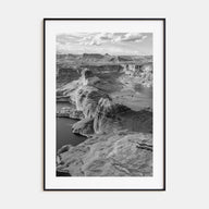 Lake Powell Photo B&W Poster