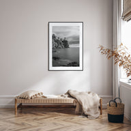 Lake Superior Photo B&W Poster