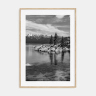 Lake Tahoe Photo B&W No 1 Poster
