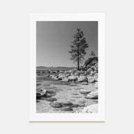 Lake Tahoe Photo B&W No 2 Poster