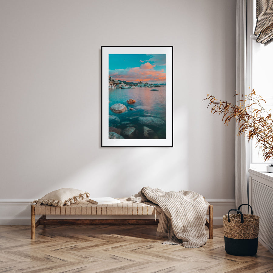 Lake Tahoe Photo Color No 2 Poster