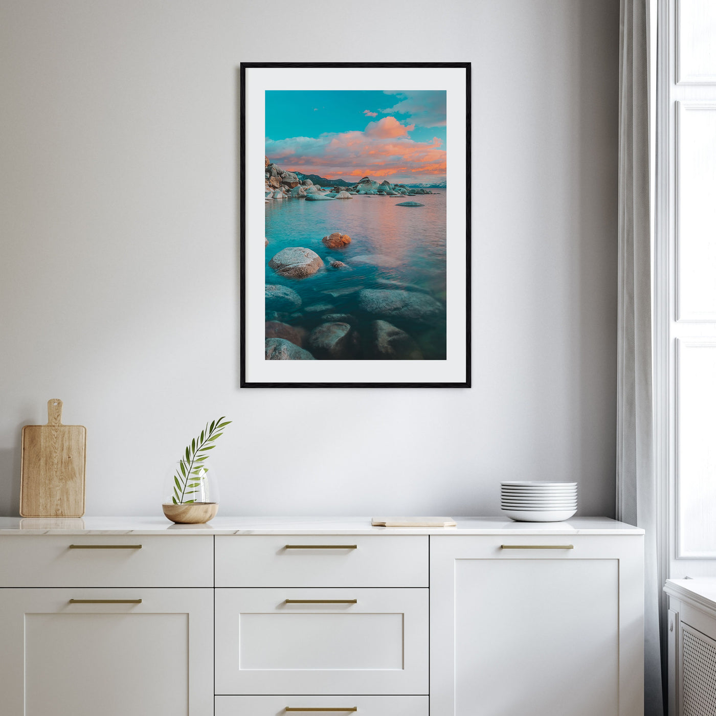 Lake Tahoe Photo Color No 2 Poster