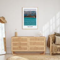 Lake Tahoe Portrait Color No 2 Poster