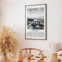 Lake Tahoe Print Black and White No 2, Lake Tahoe Wall Art, Lake Tahoe Poster, Lake Tahoe Photo, California, USA, United States